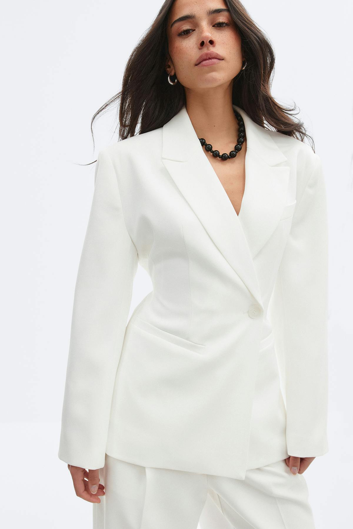 Shaped blazer