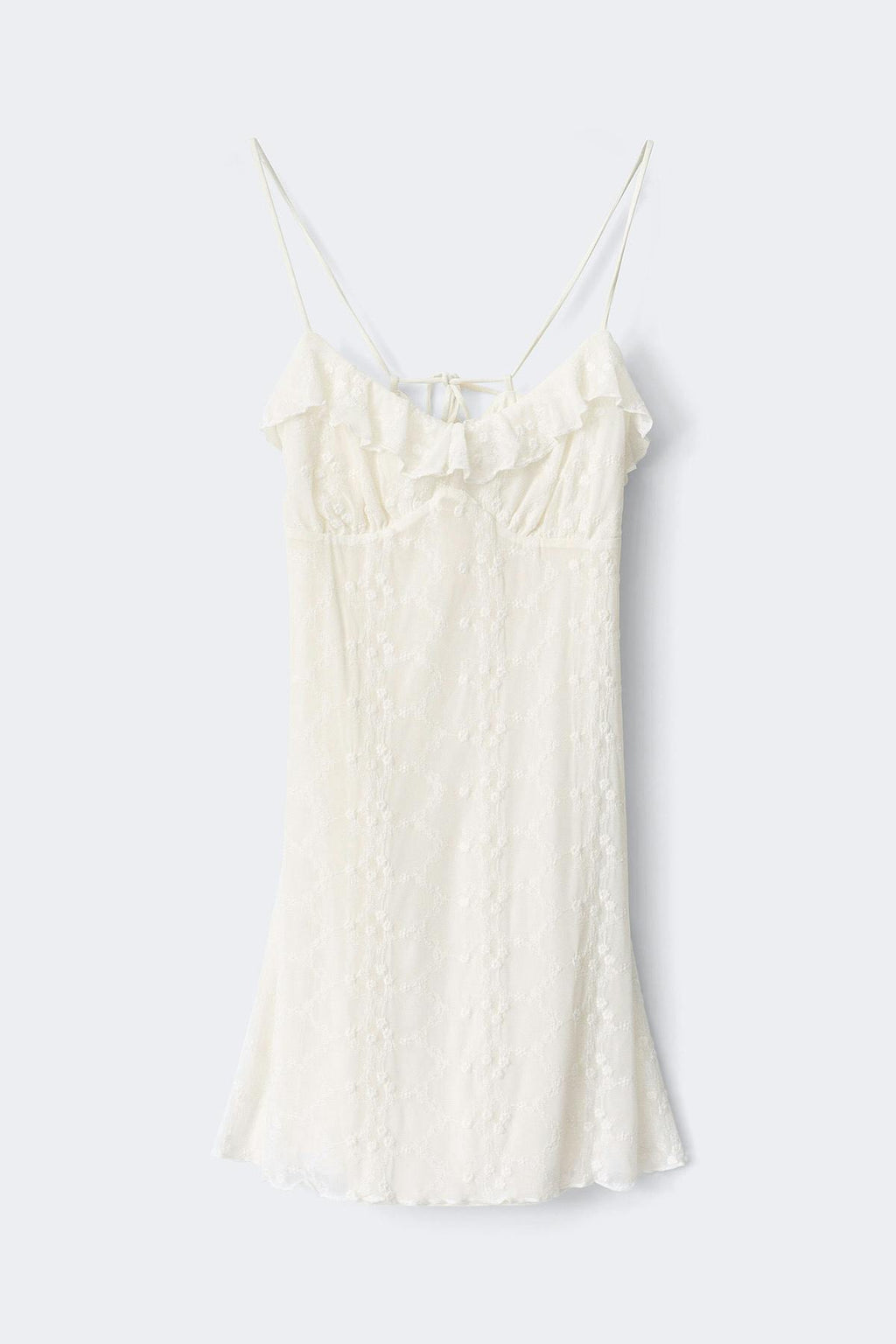 Floral mini strap dress
