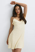 Floral mini strap dress