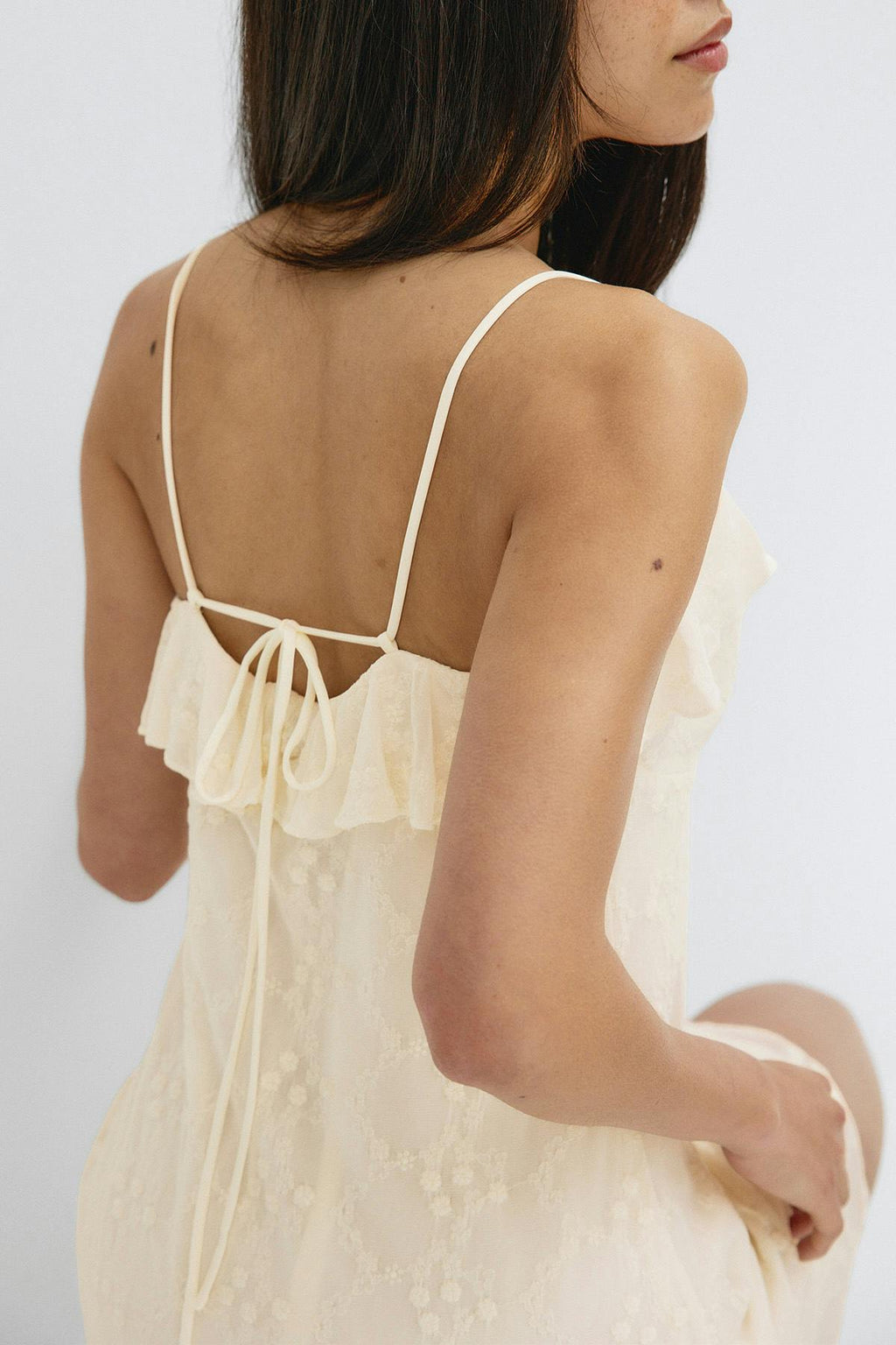 Floral mini strap dress
