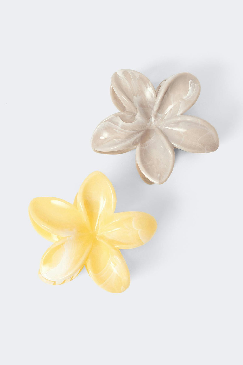 2-pack flower hair clips