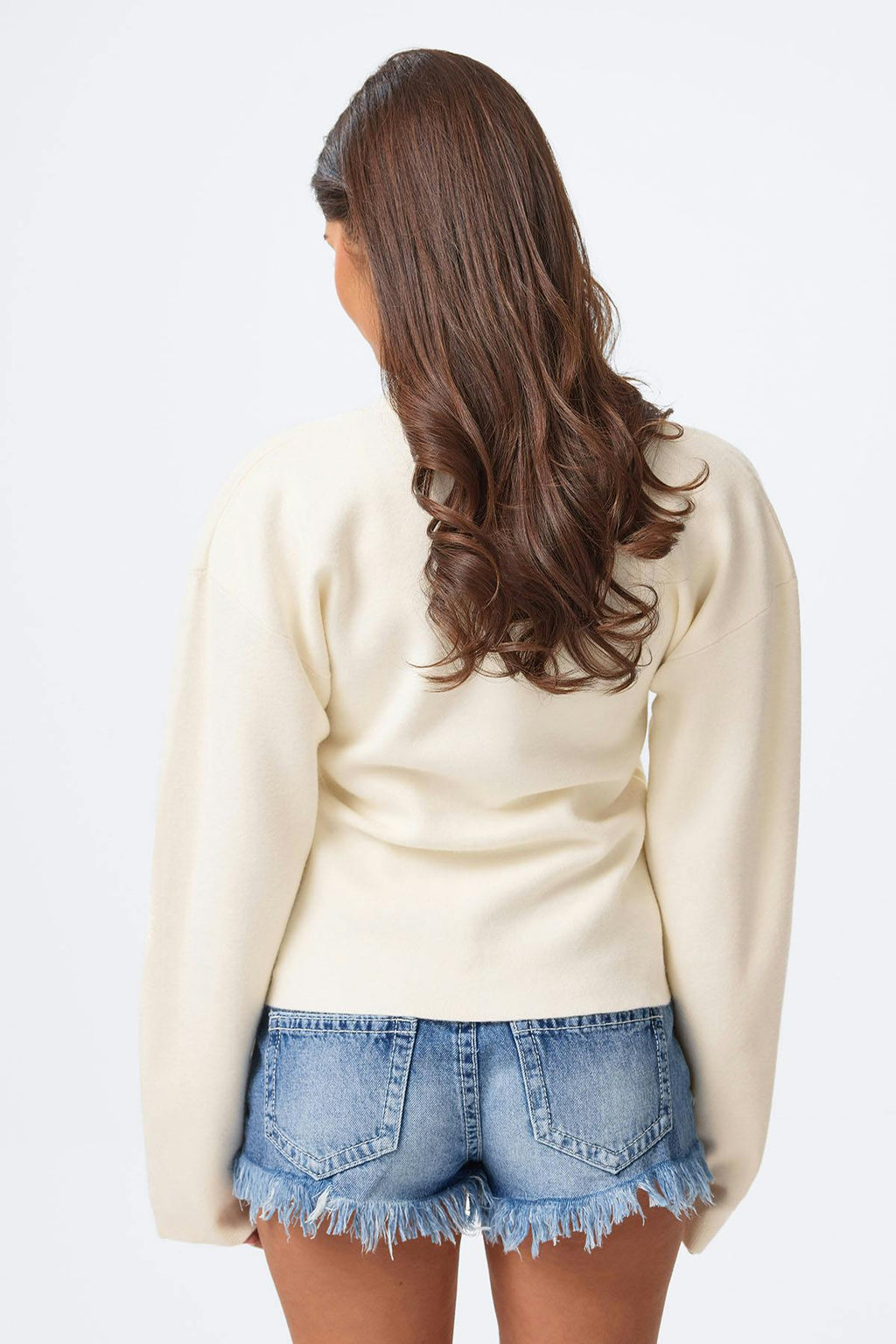 14+ sculpture knitted top