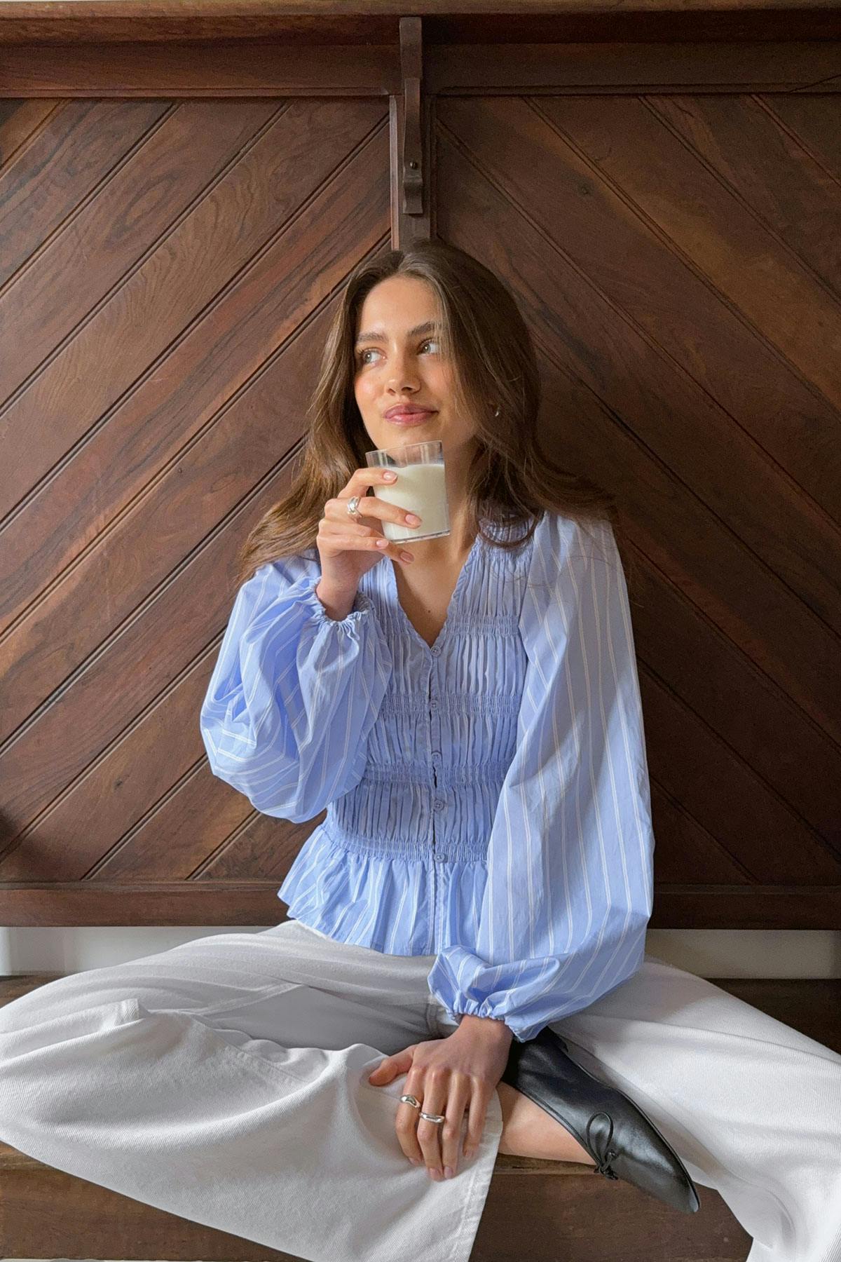 Smock blouse
