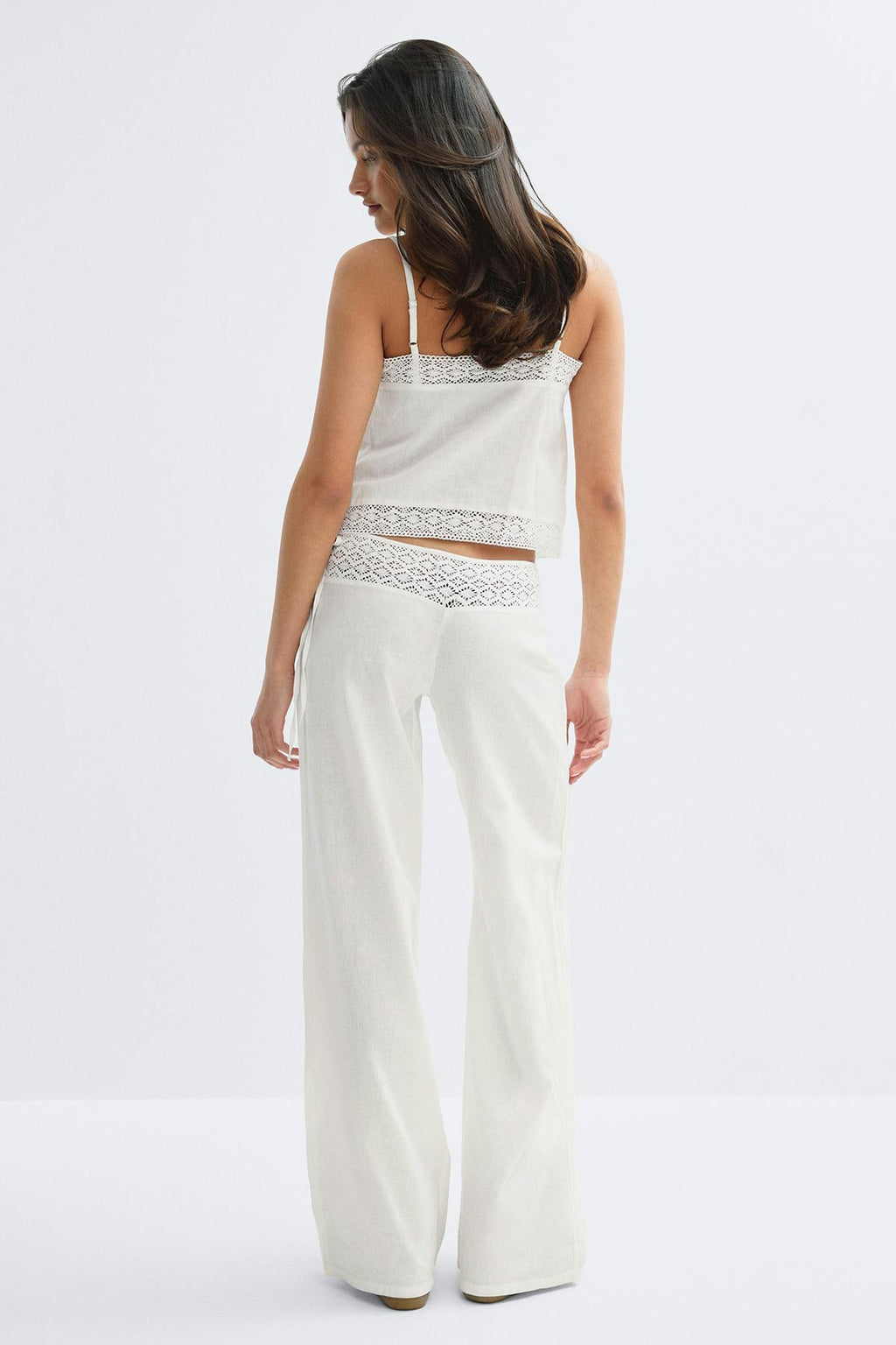 14+ linen blend trousers