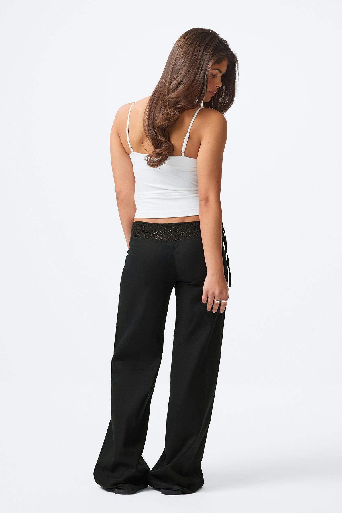 14+ linen blend trousers