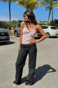 14+ linen blend trousers