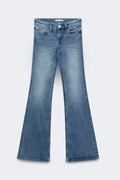 Glow low flare petite jeans