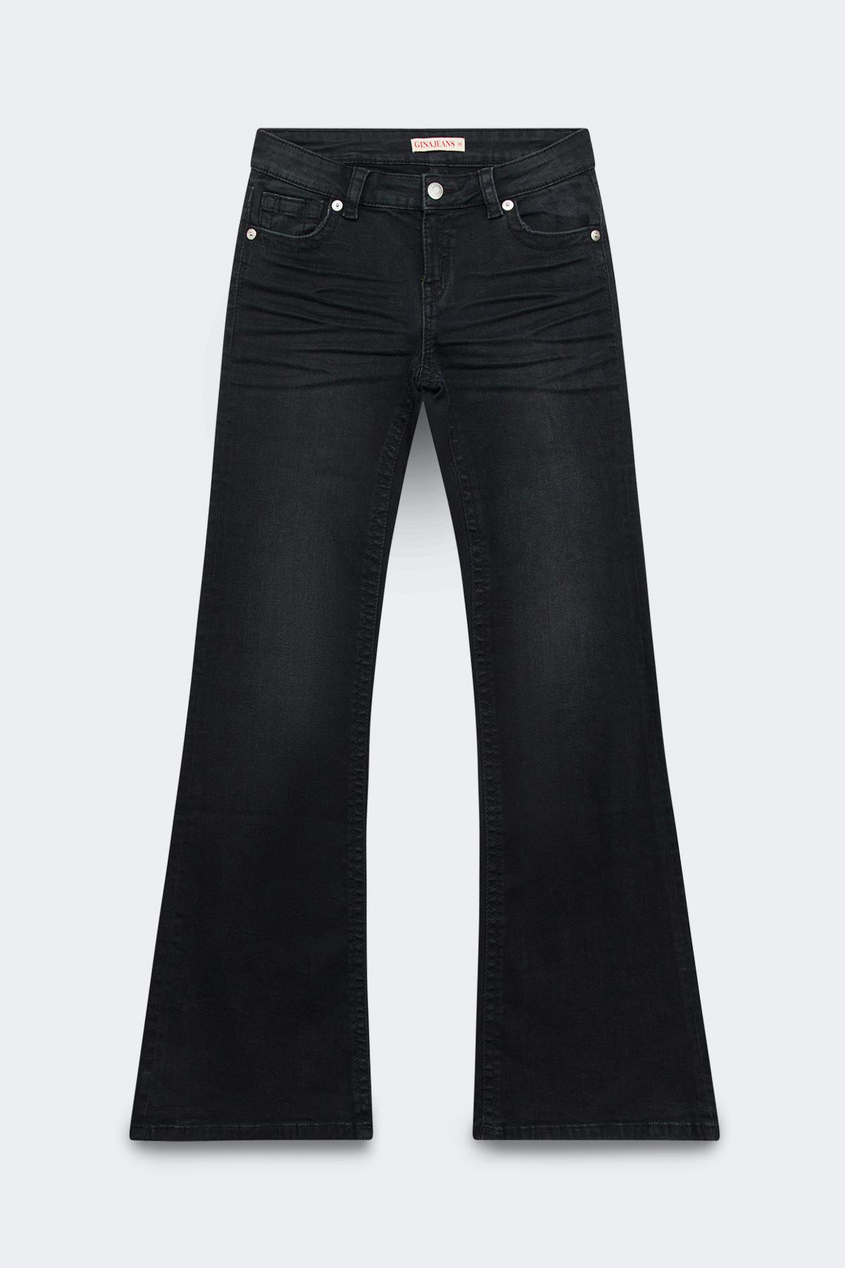 Glow rise flare tall jeans