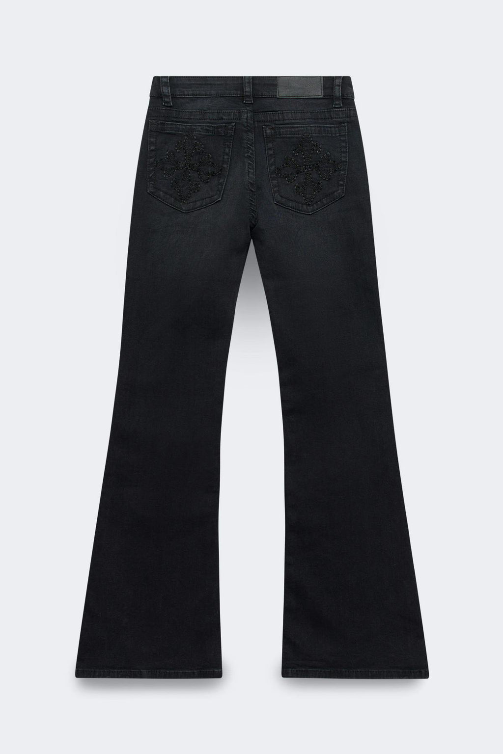 Glow rise flare tall jeans