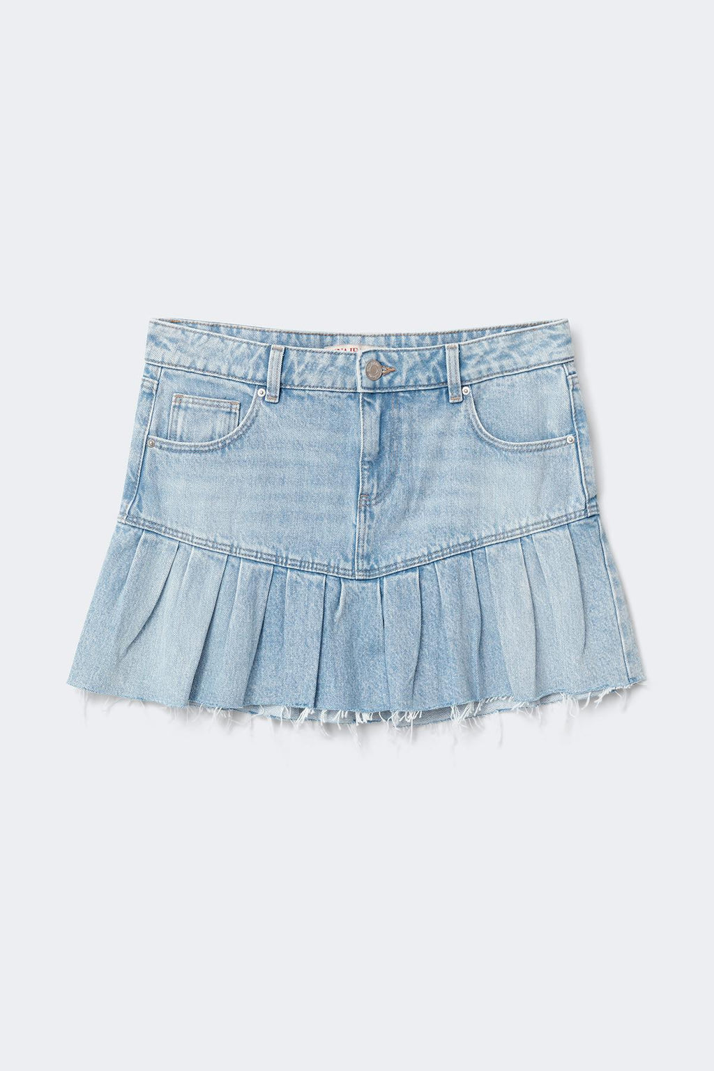 Ruffle babe denim skirt