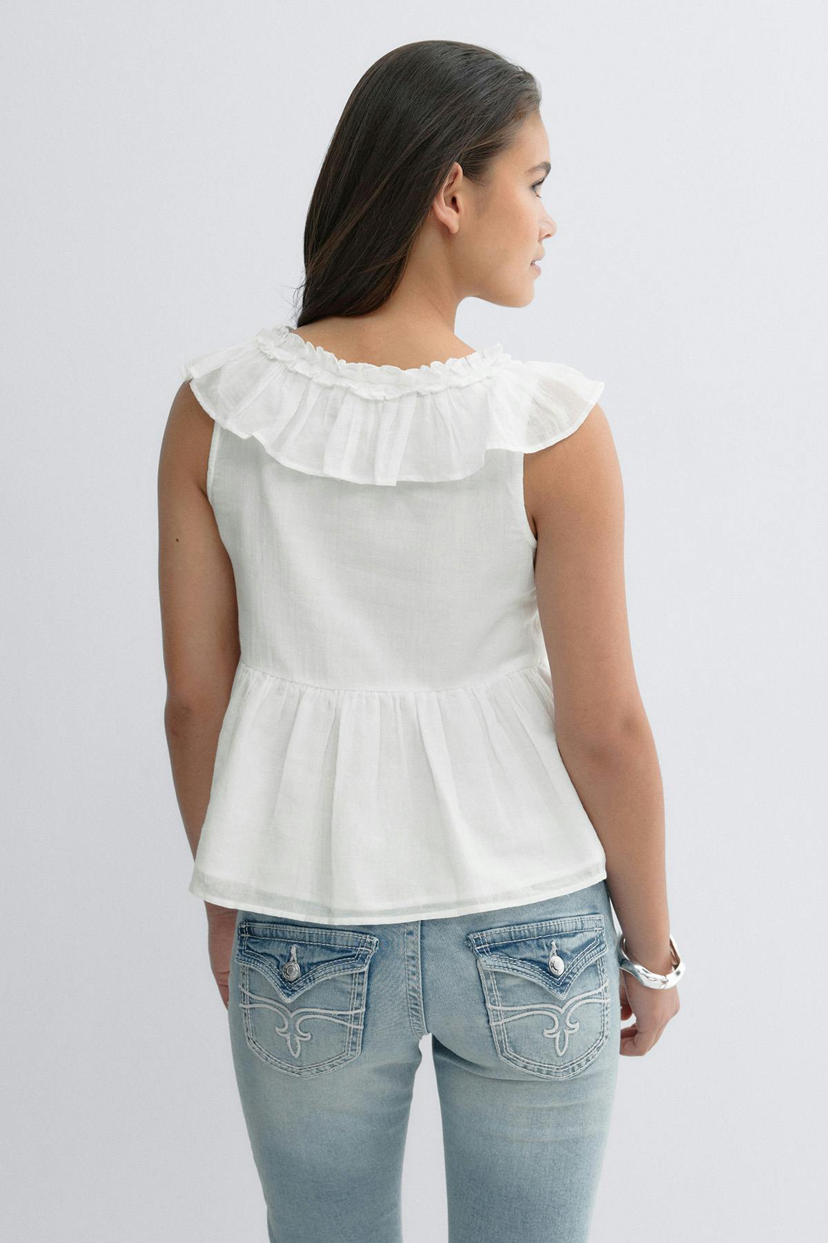 Y frill top
