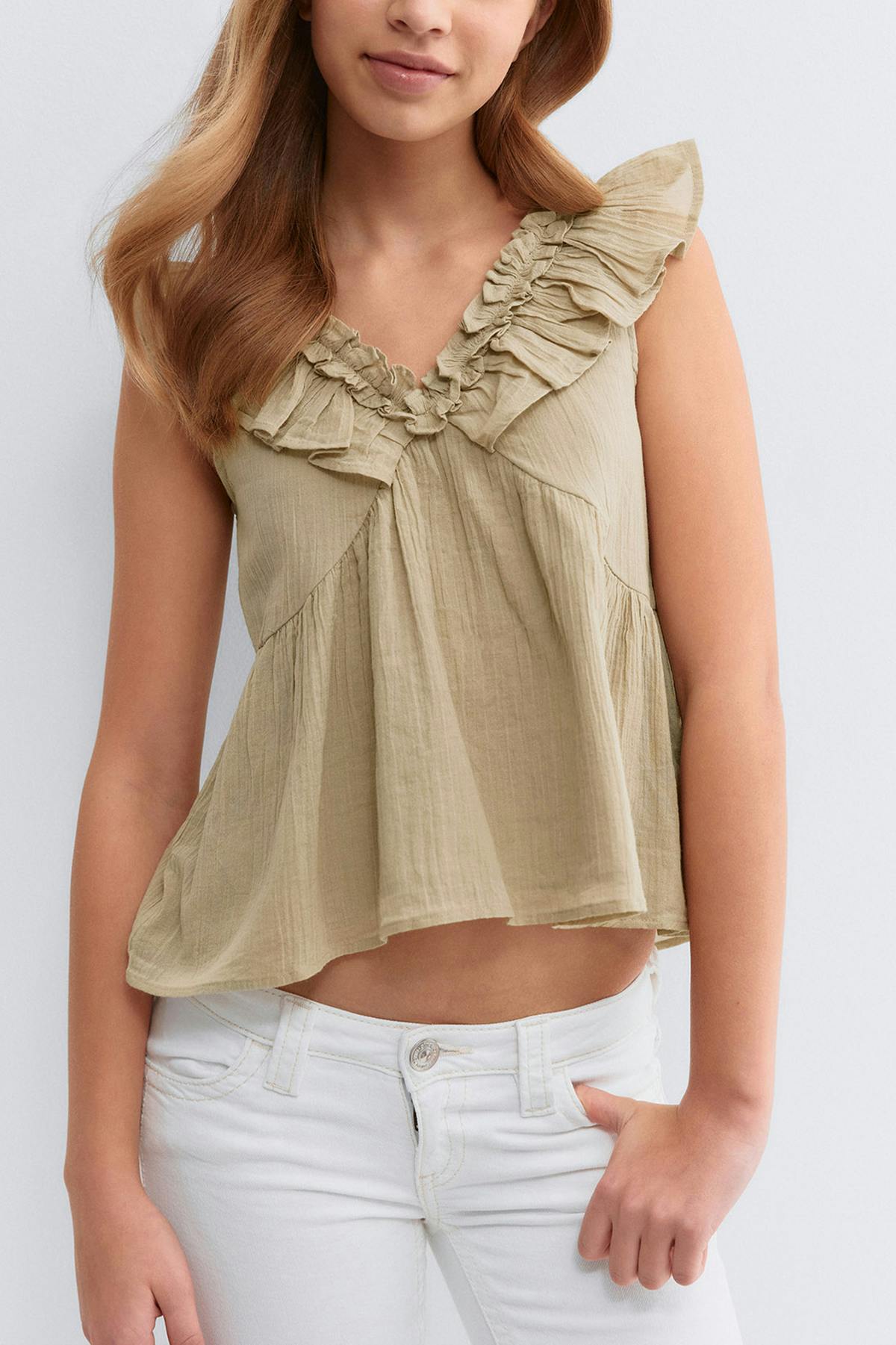Y frill top