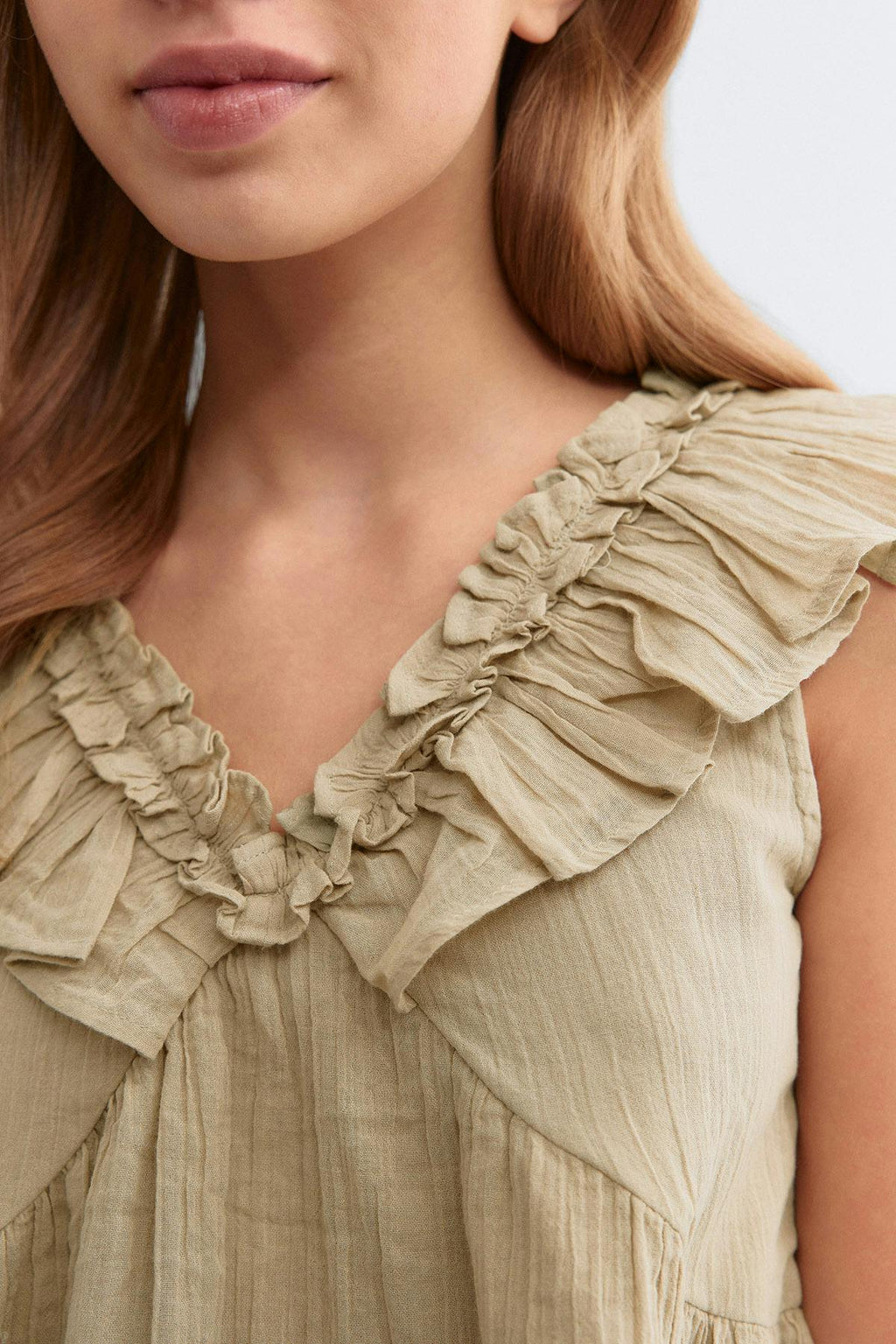 Y frill top