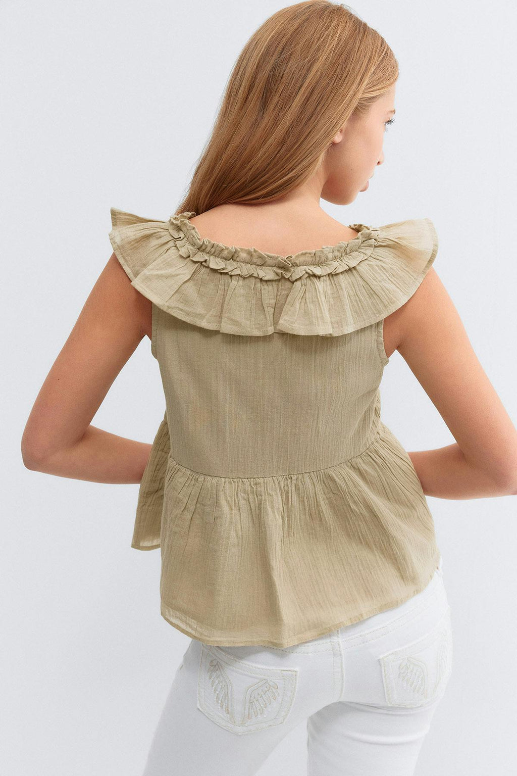 Y frill top