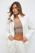 Soft sport zip sweater