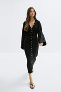 Fitted knitted dress