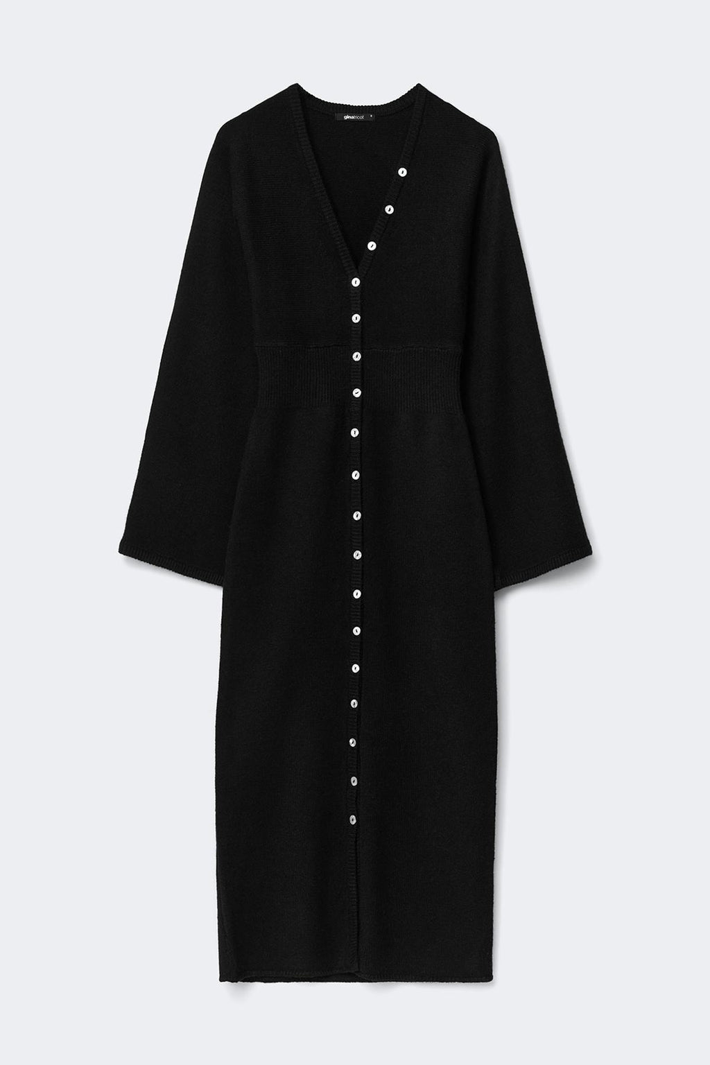 Fitted knitted dress