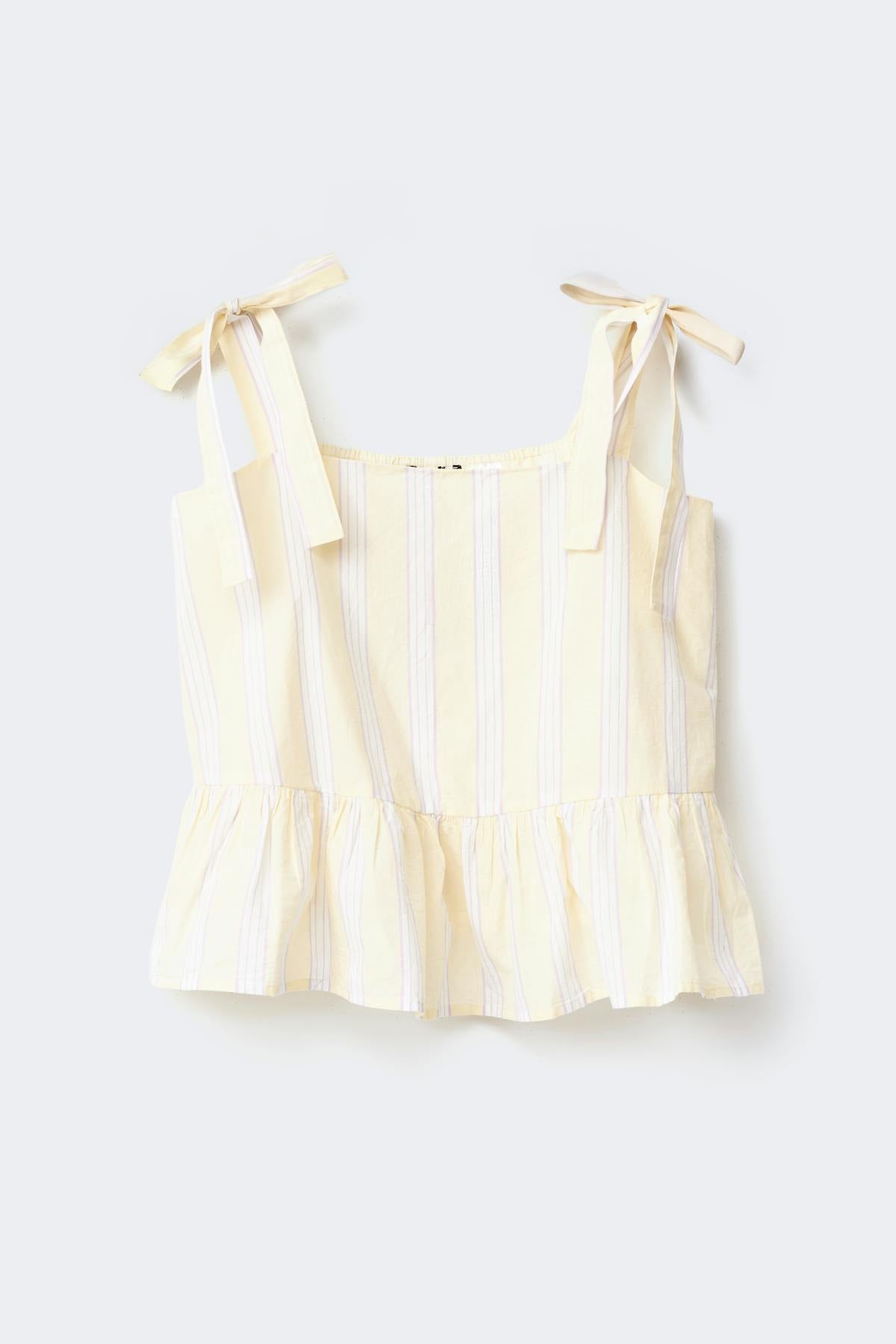Poplin pyjamas singlet