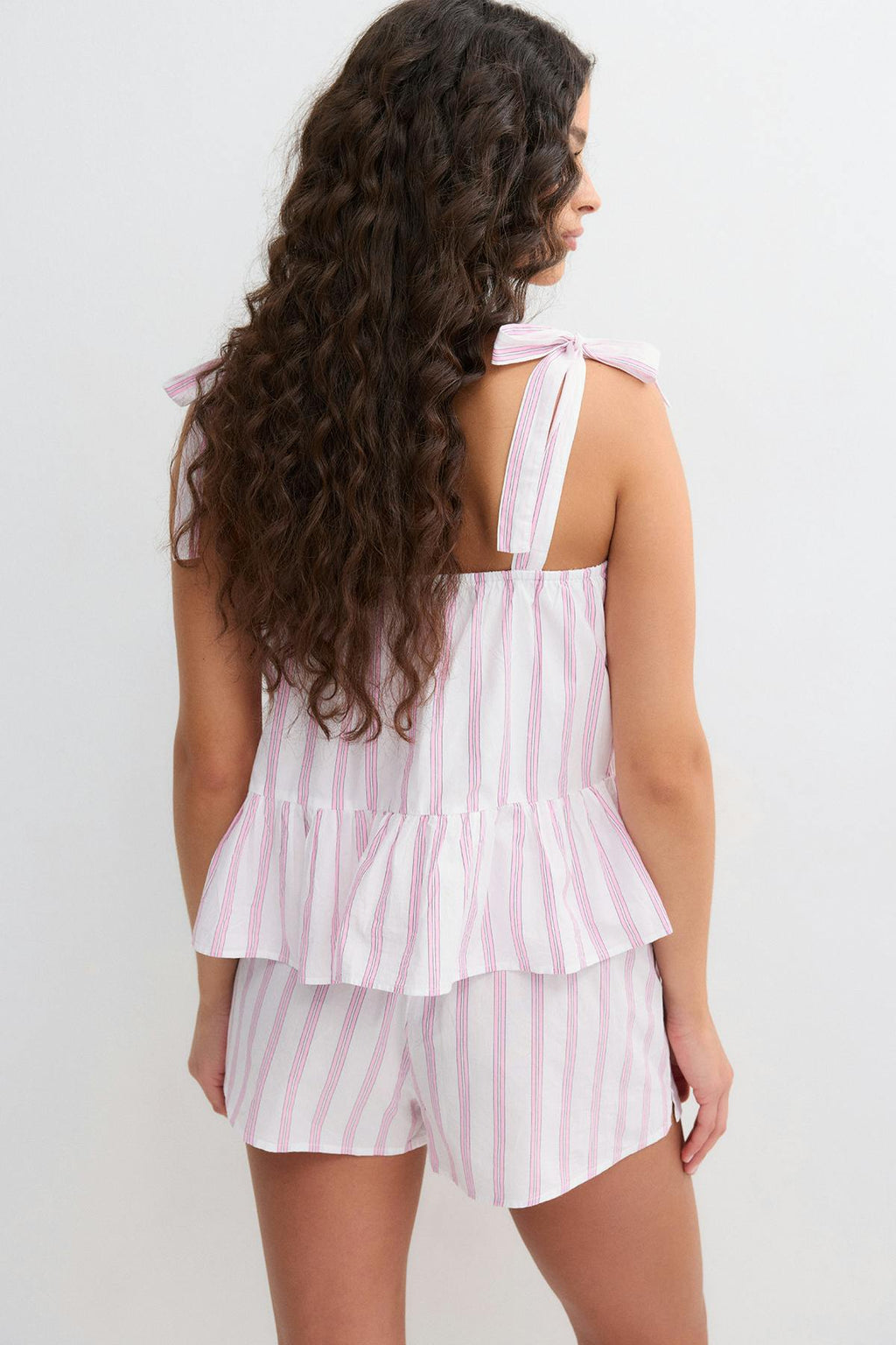 Poplin pyjamas singlet