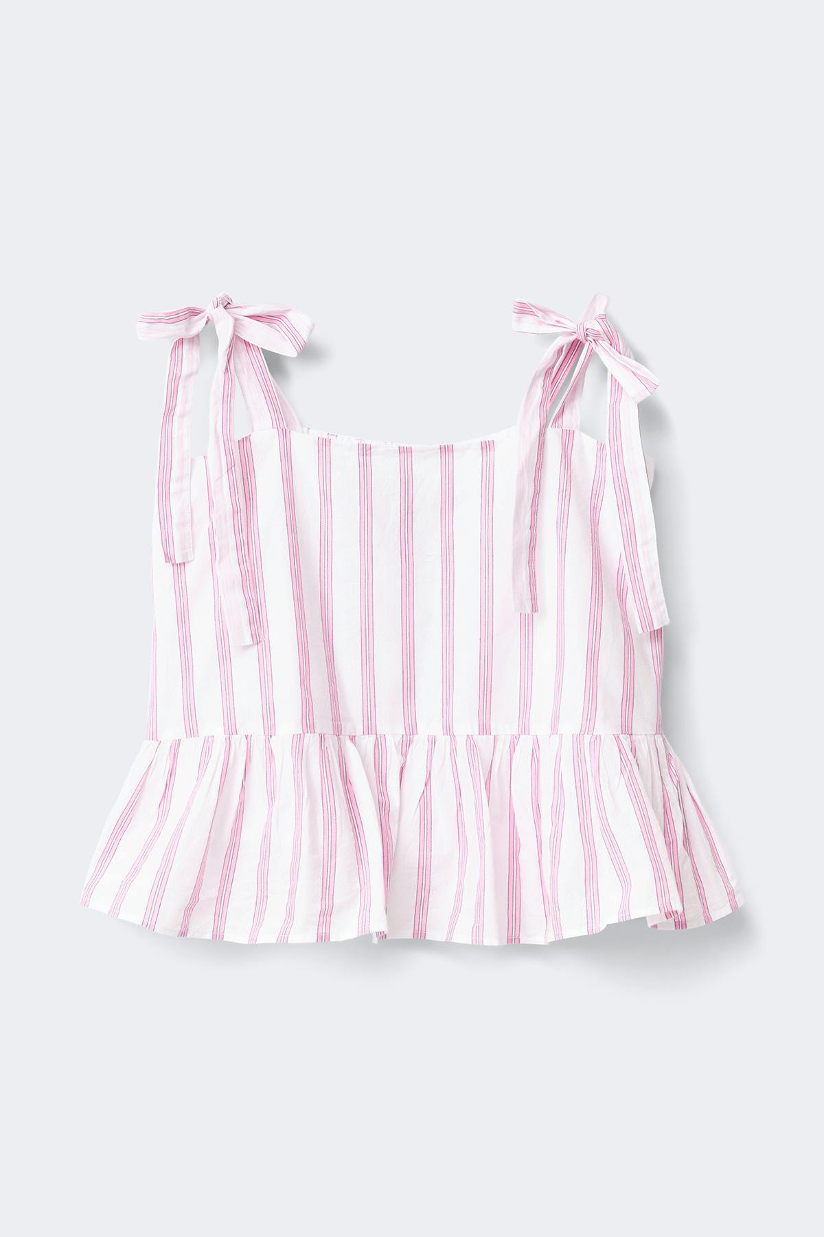Poplin pyjamas singlet