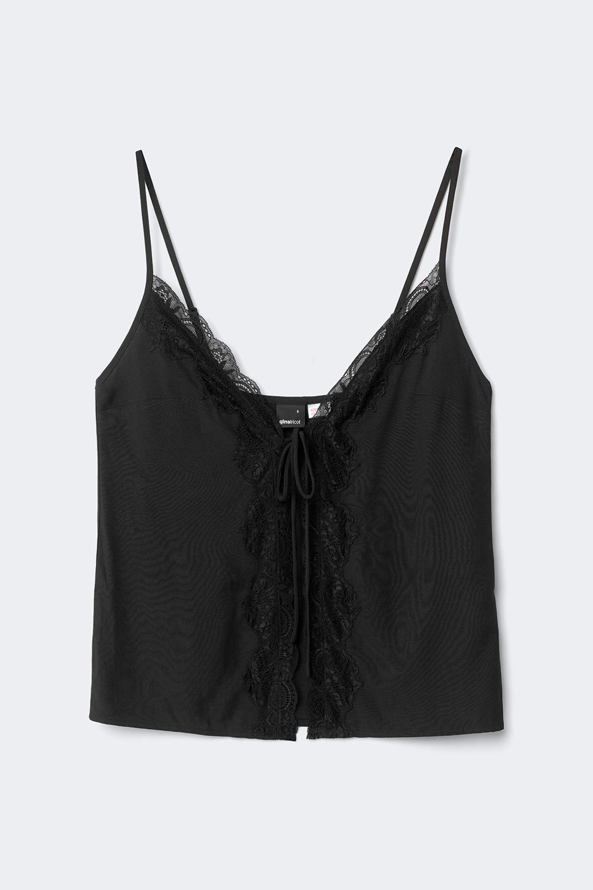 Lace loungewear singlet
