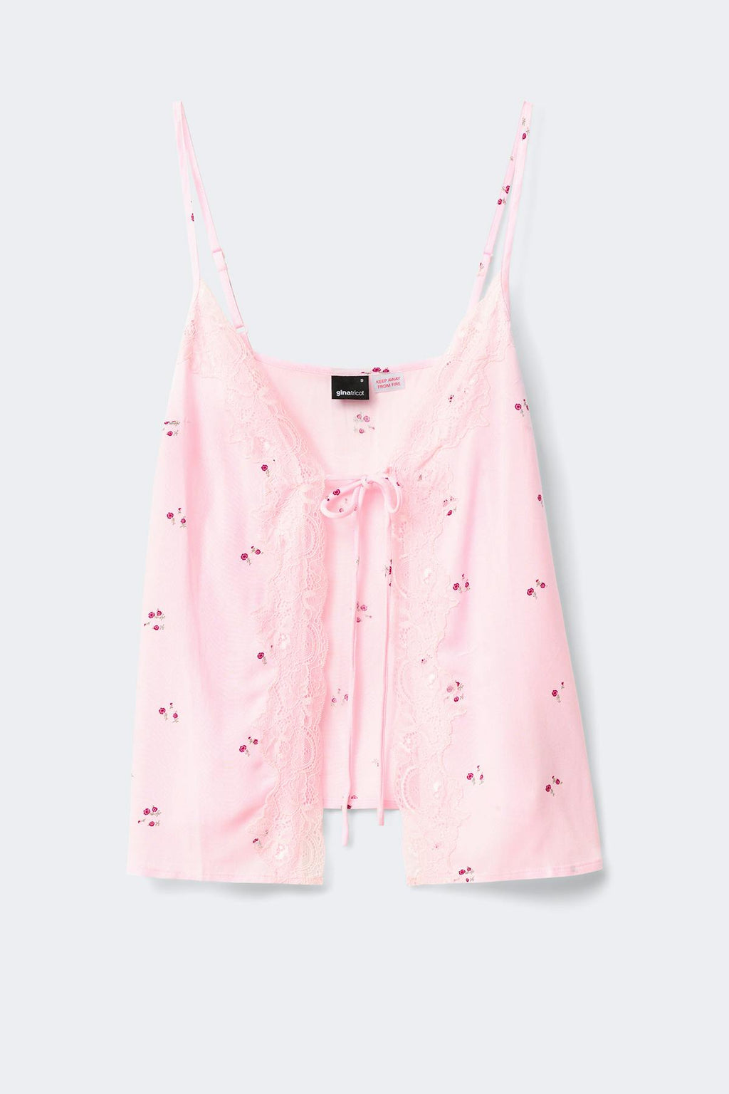 Lace loungewear singlet