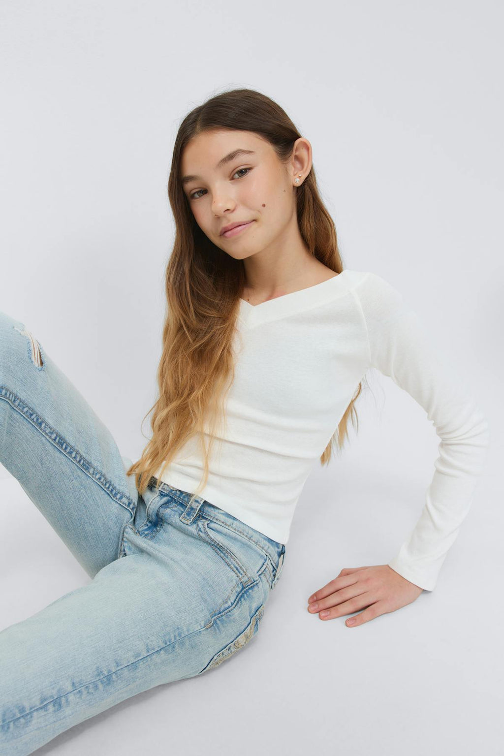 Y long sleeve top