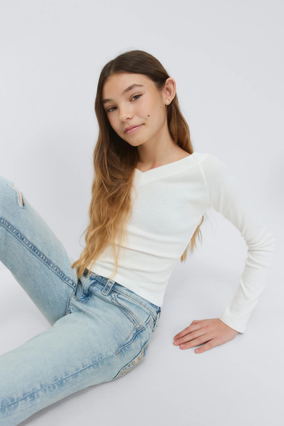 Y long sleeve top