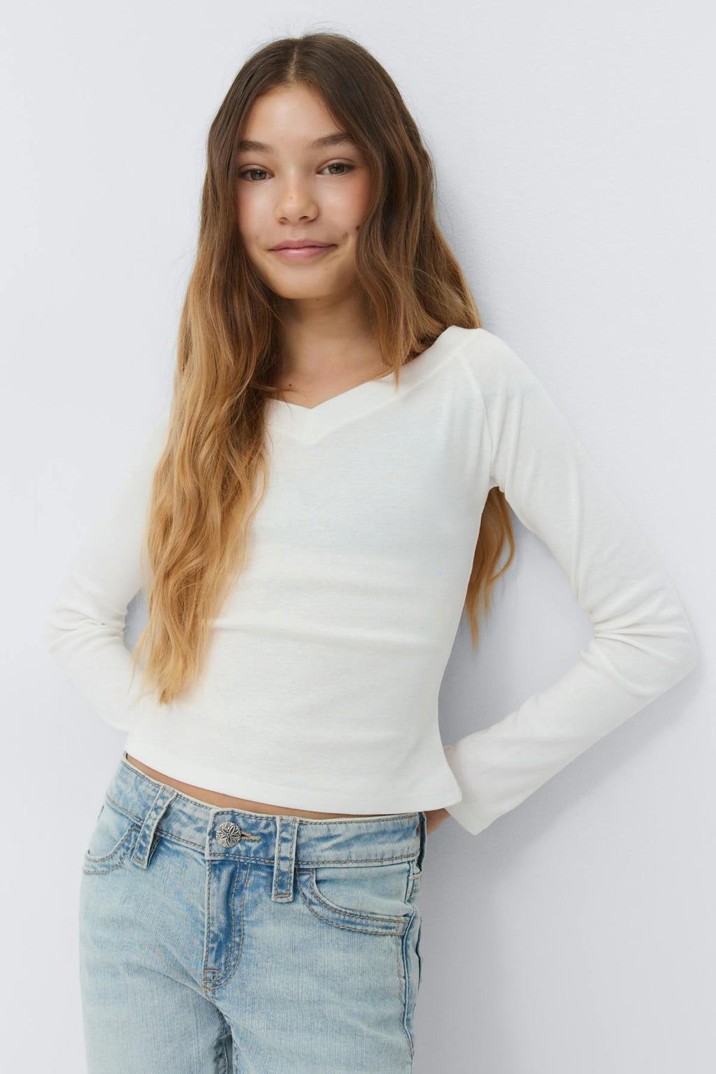 Y long sleeve top
