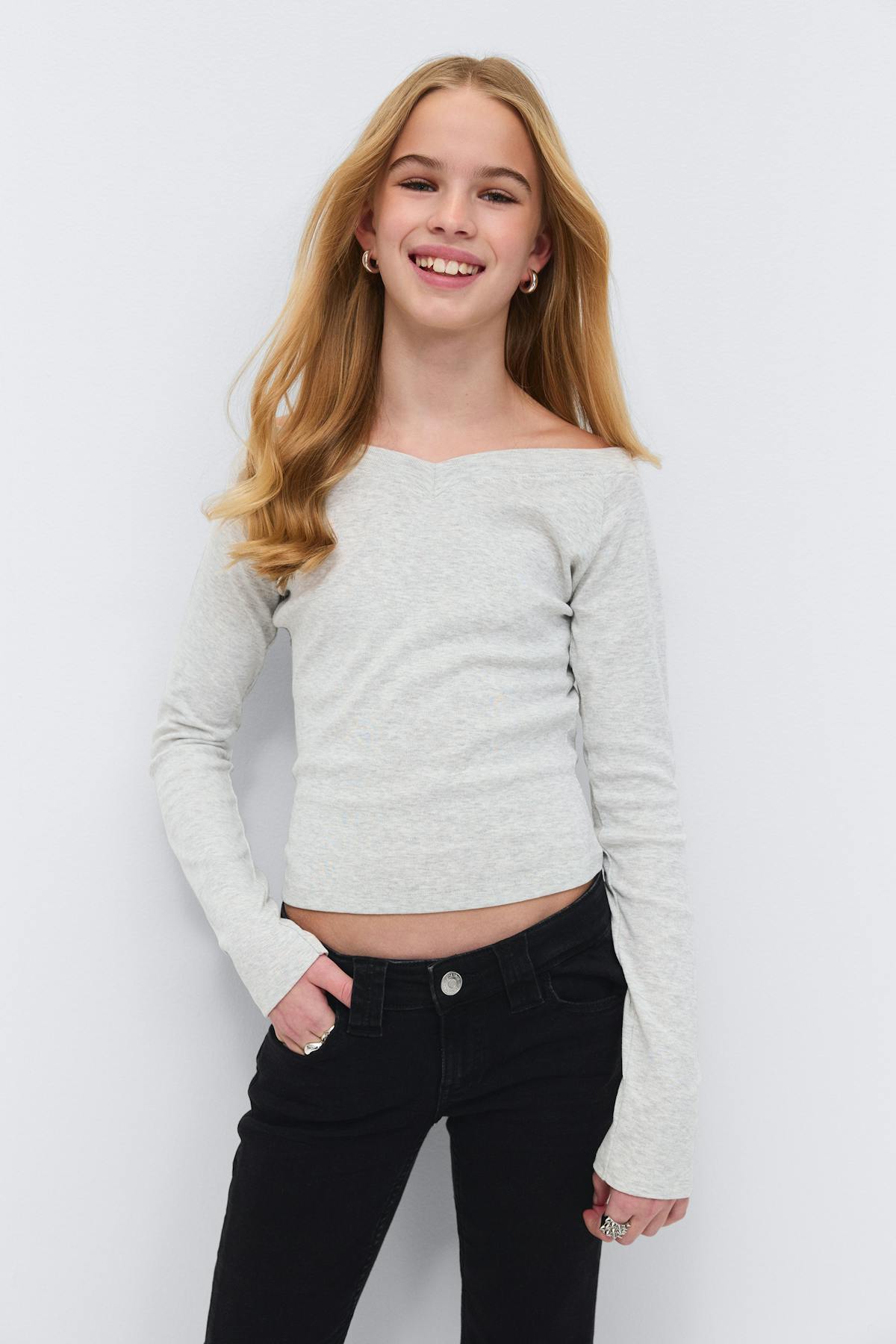 Y long sleeve top