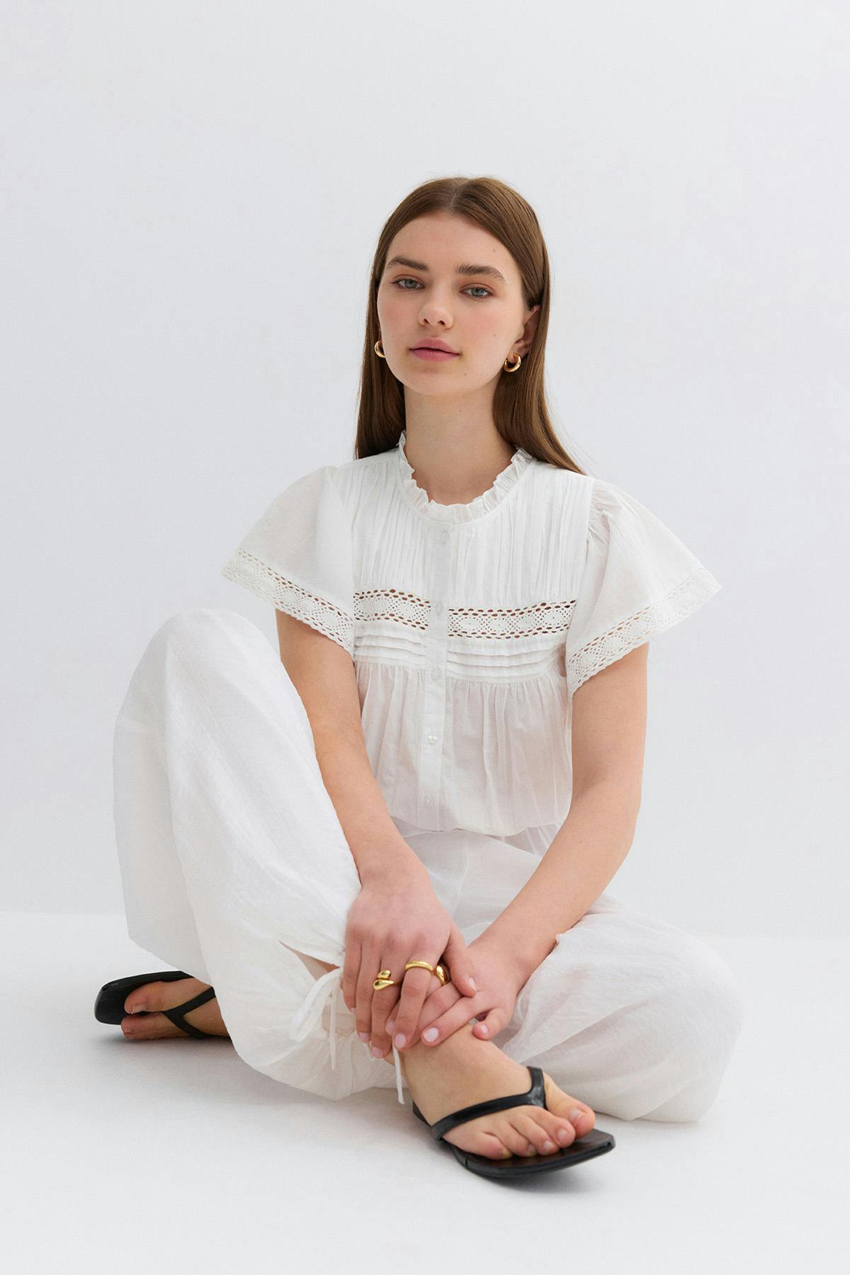 Peplum blouse