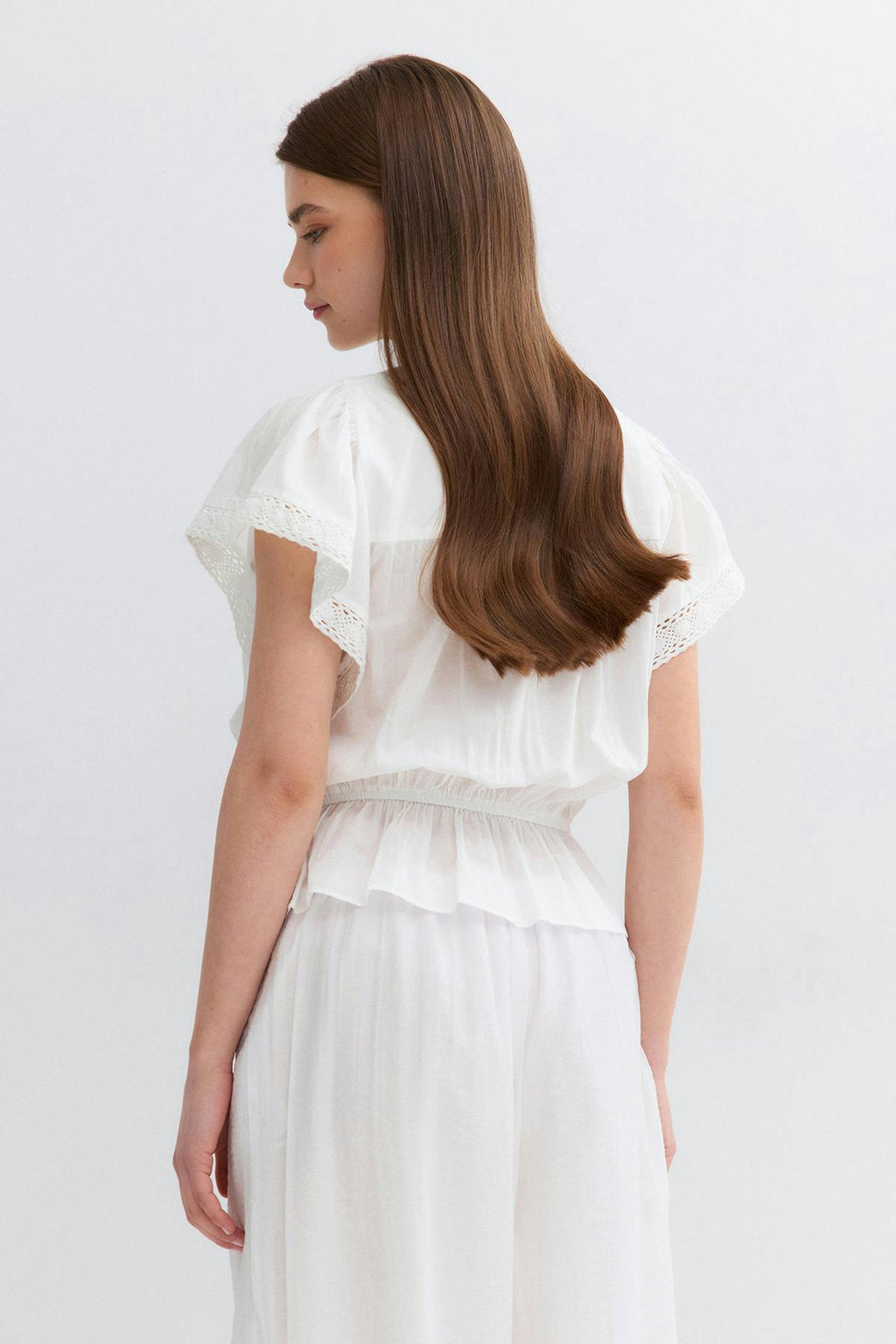 Peplum blouse