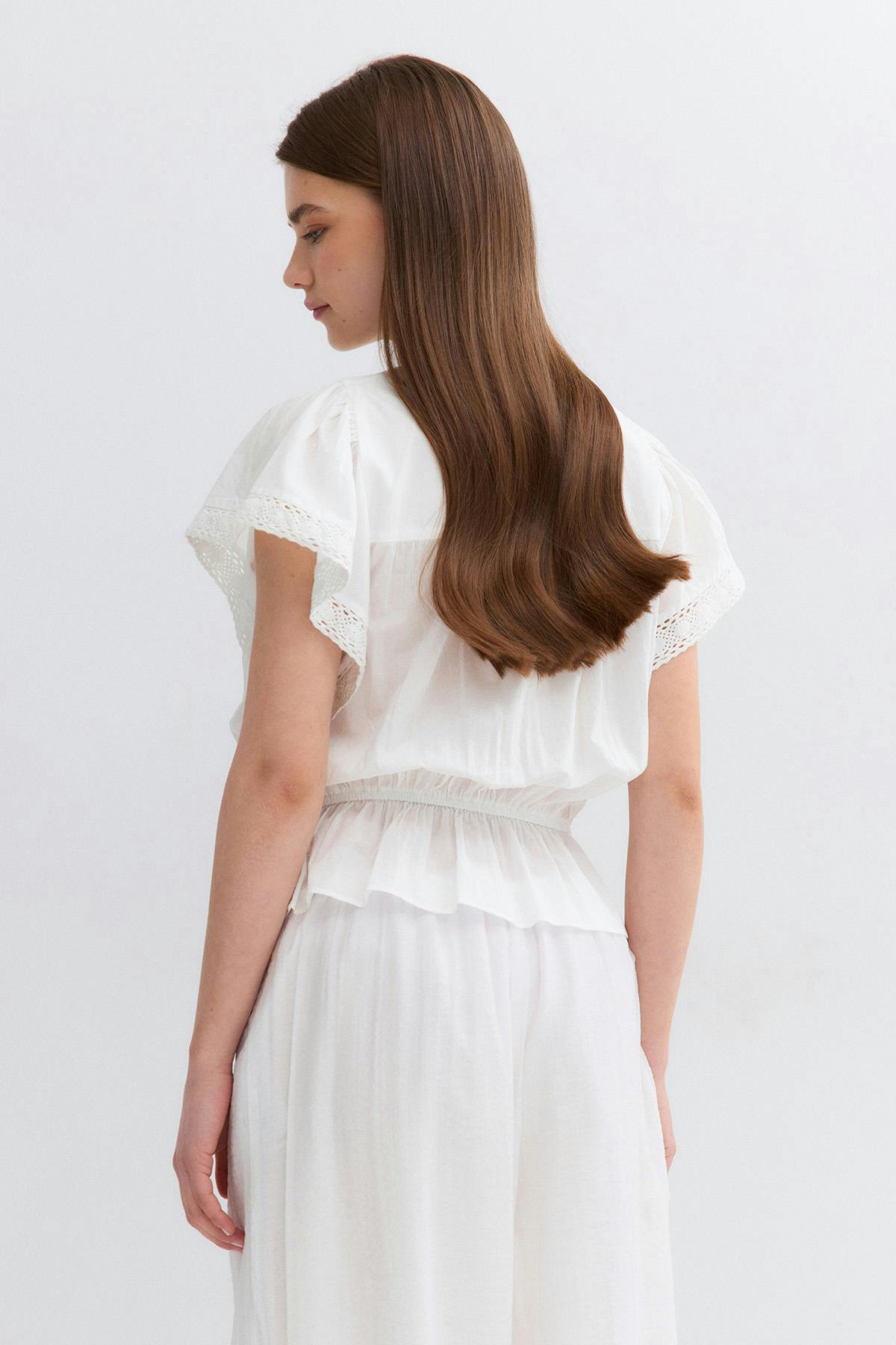 Peplum blouse