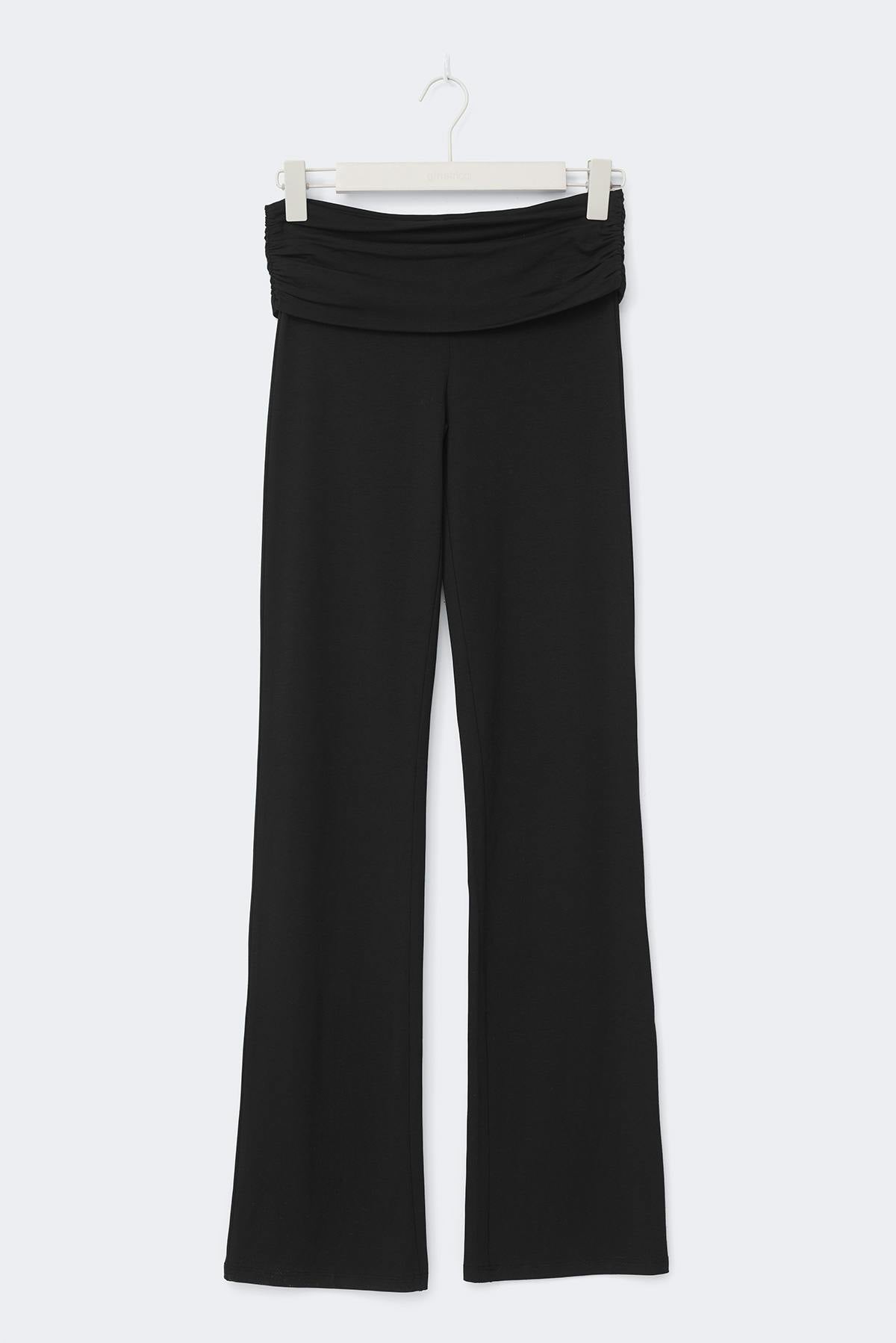 Y low flare trousers tall