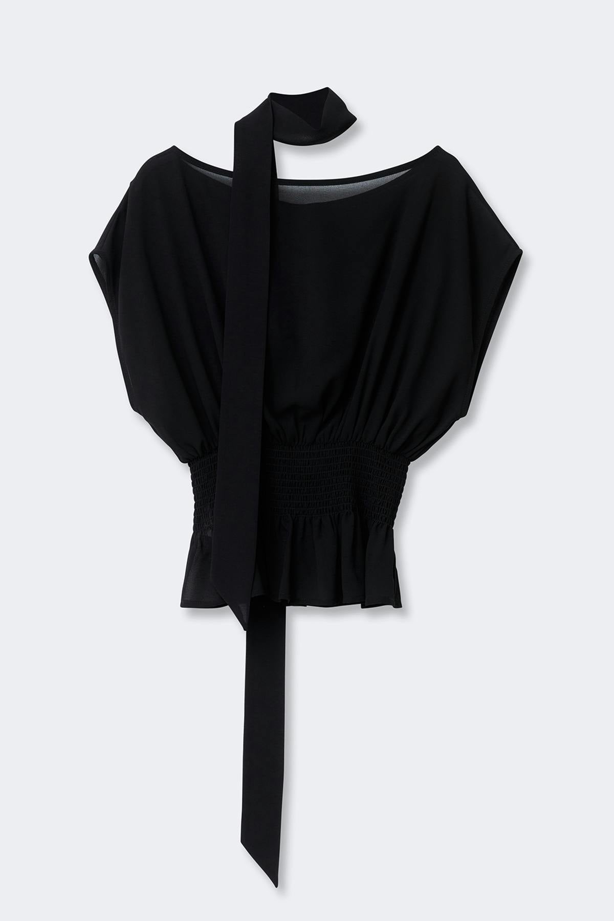 Scarf blouse