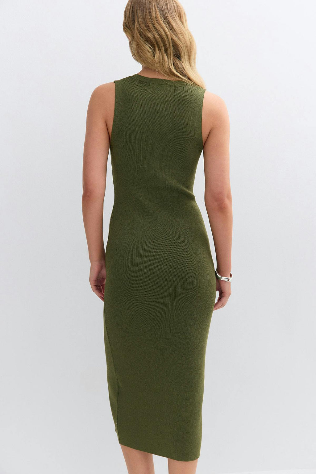 Knitted vest dress