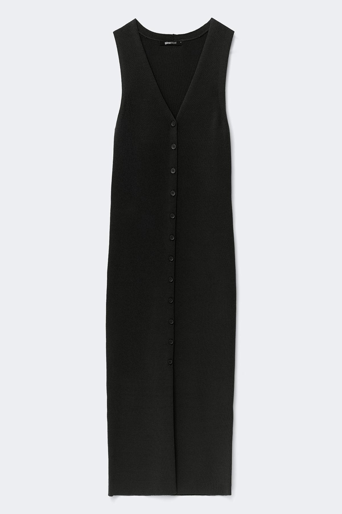 Knitted vest dress