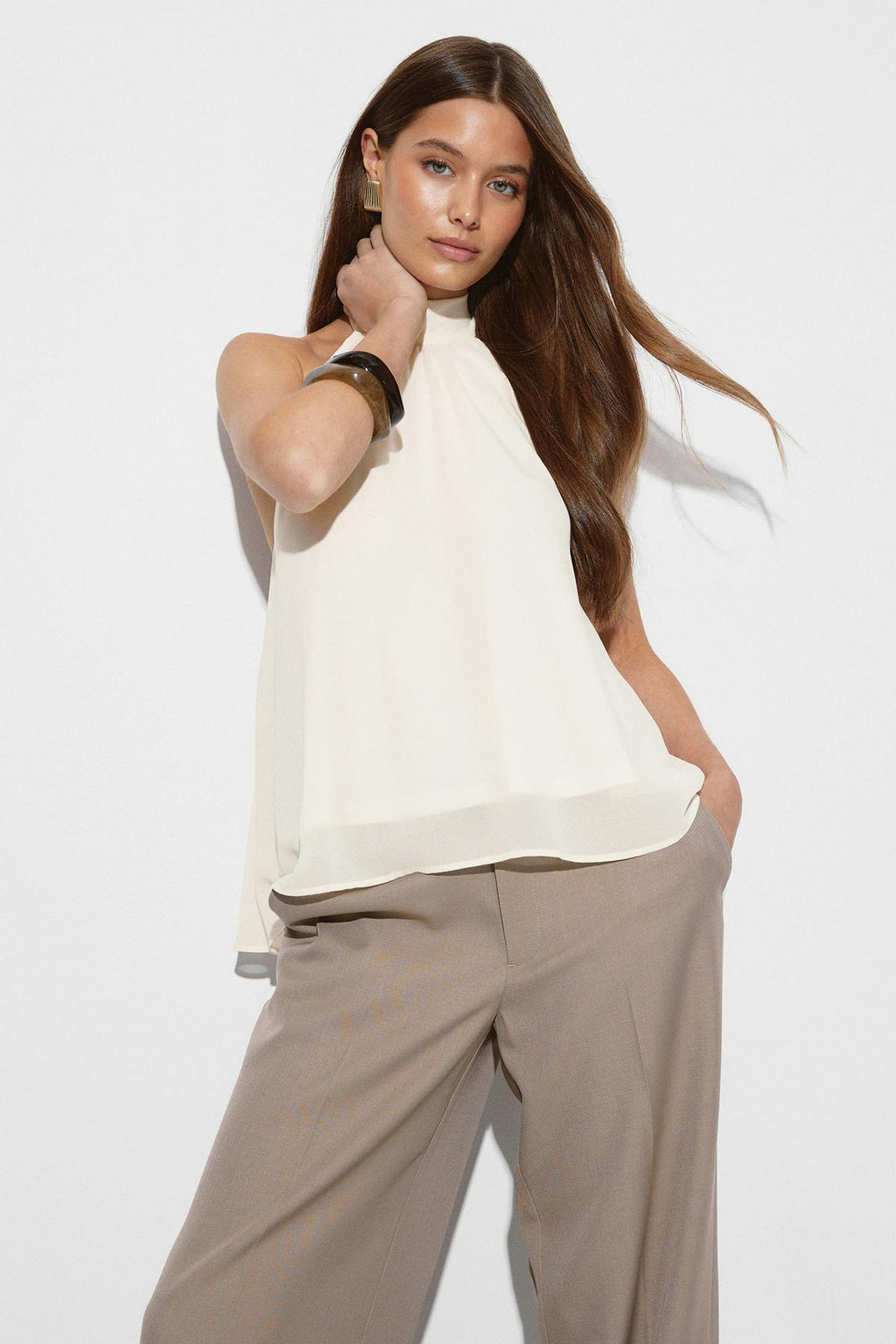 Halterneck top