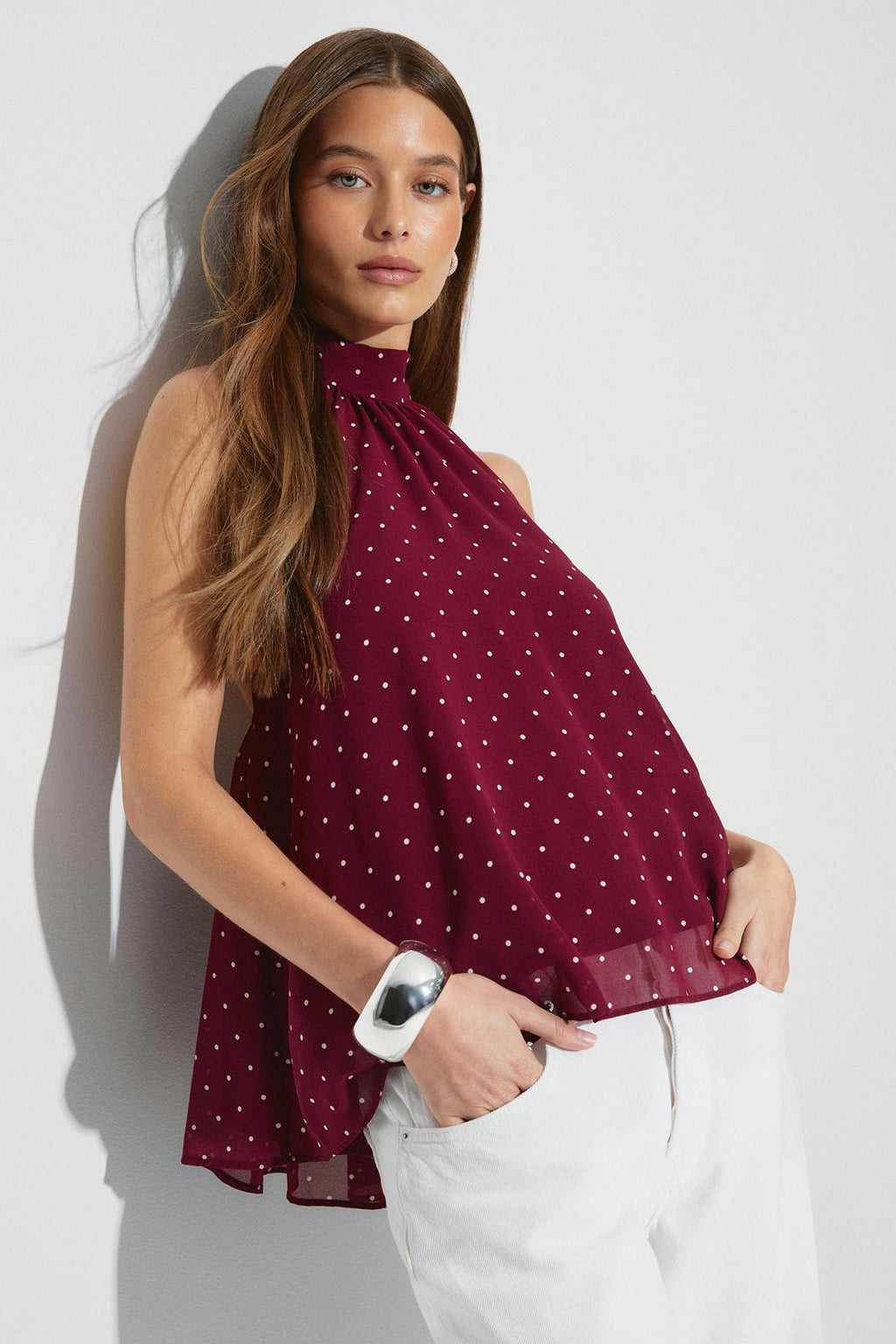 Halterneck top
