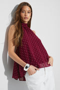 Halterneck top