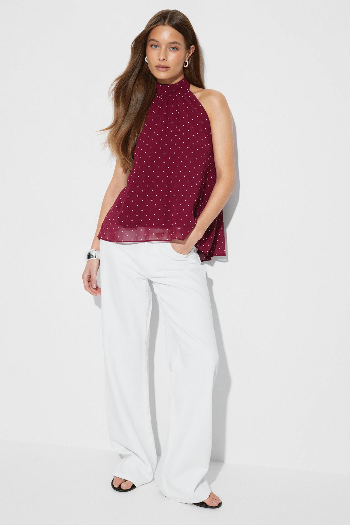 Halterneck top