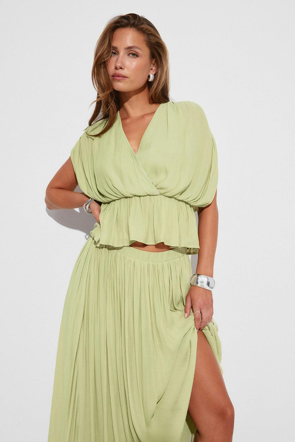 Loose sleeveless top