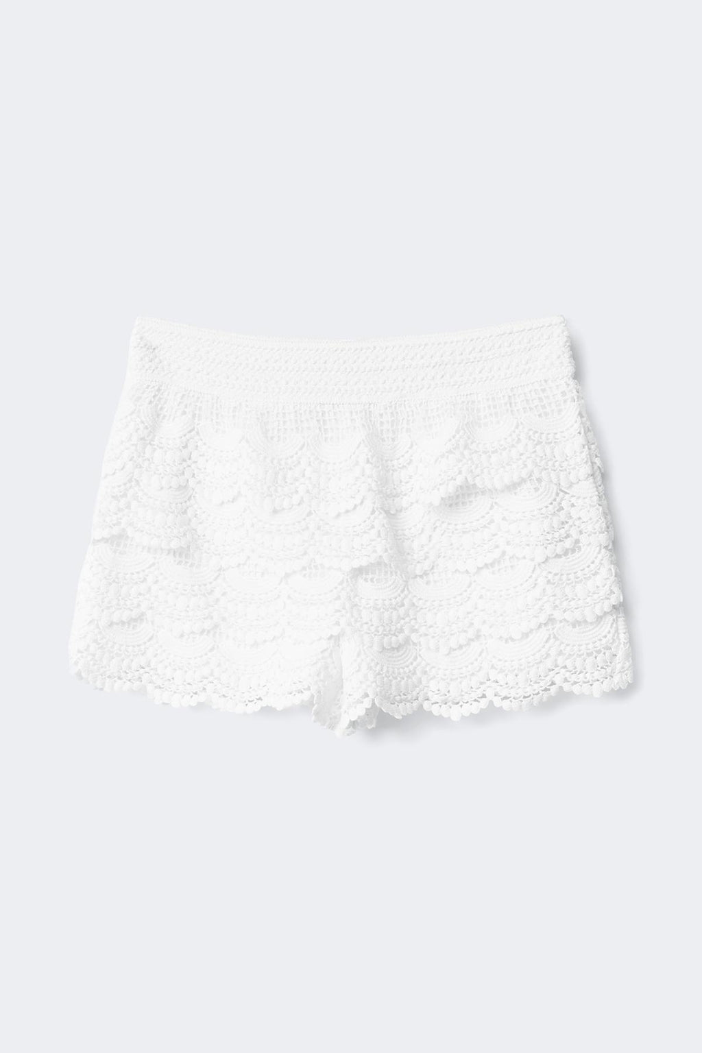 Y crochet shorts