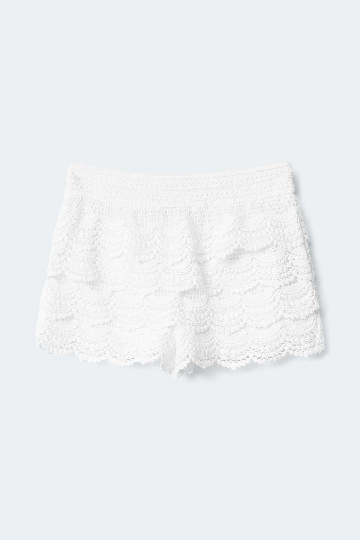 Y crochet shorts