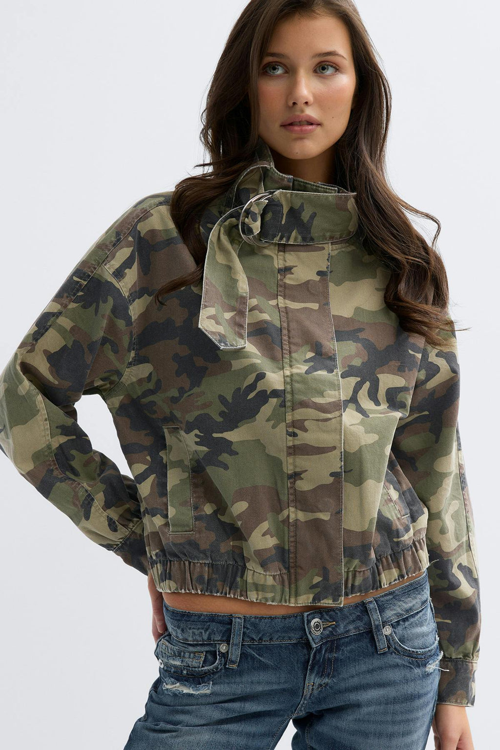 14+ high neck jacket