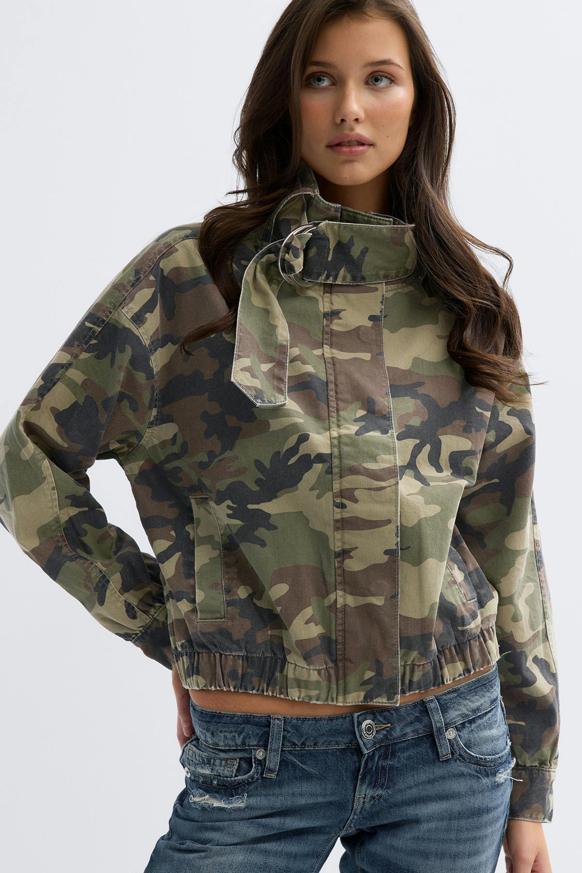 14+ high neck jacket