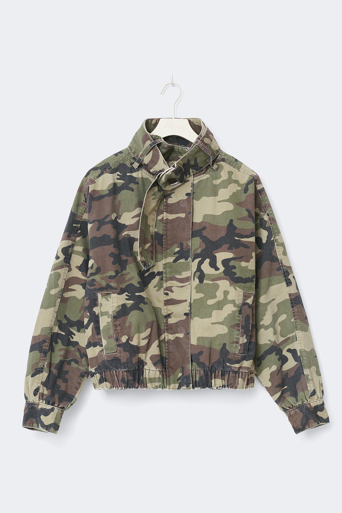 14+ high neck jacket