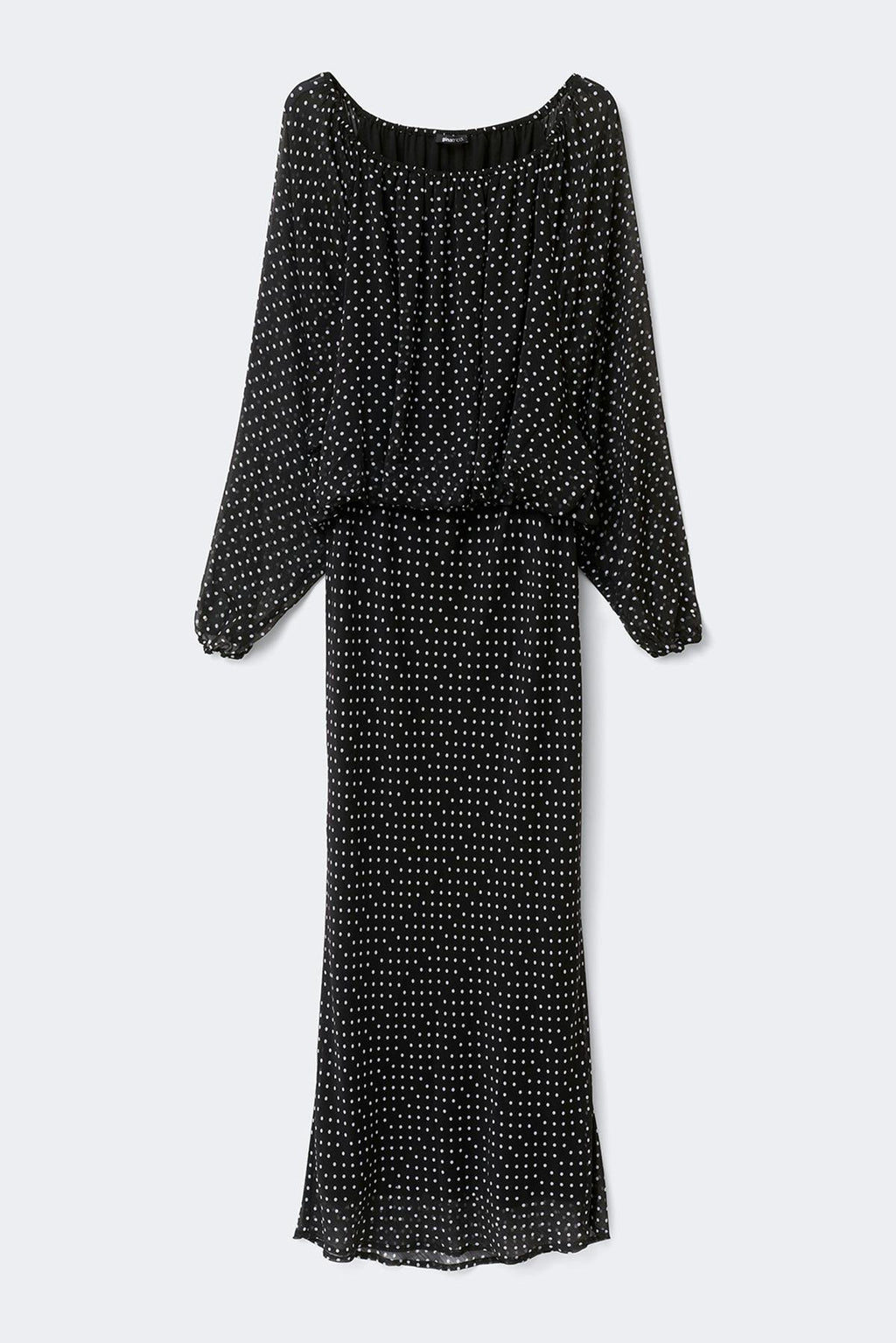 Draped dress