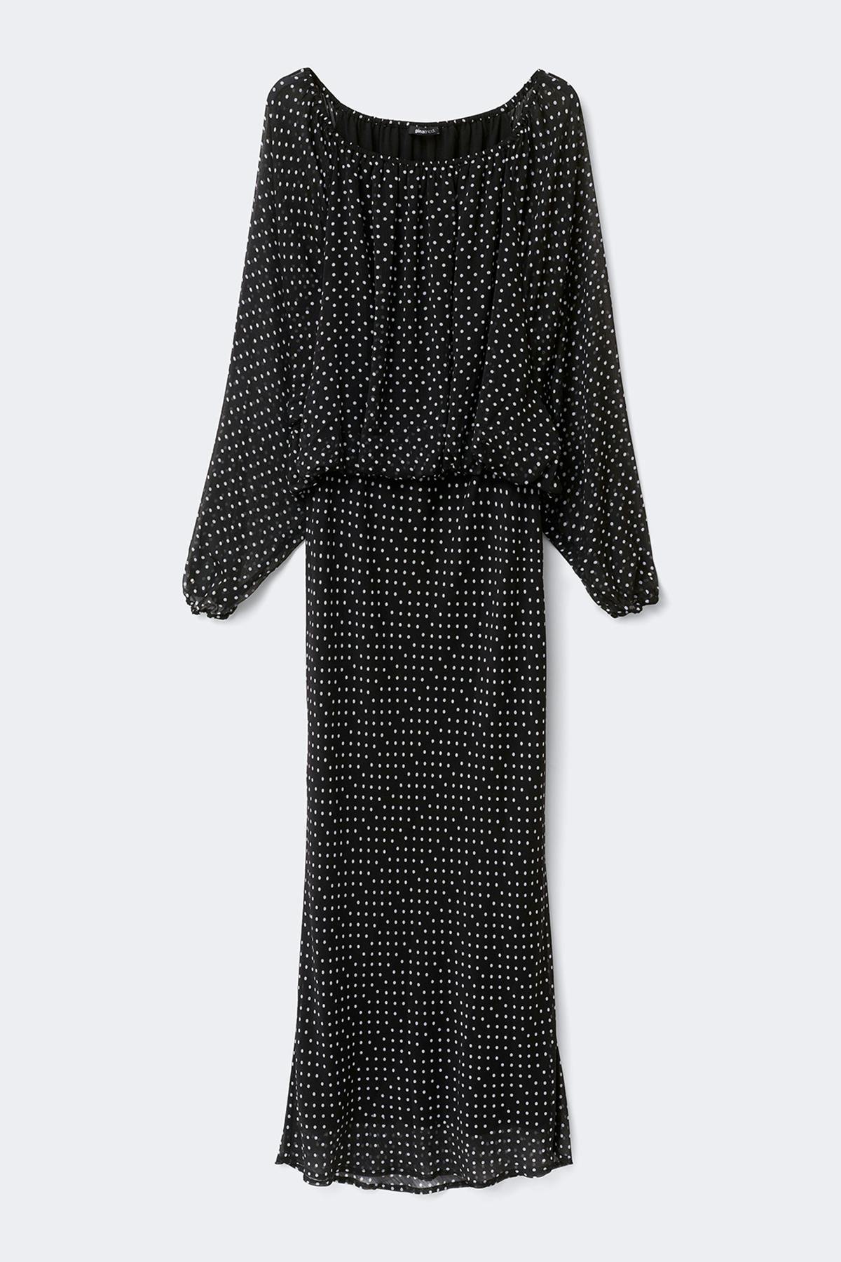 Draped dress