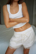 Super stretch scoop neck tank